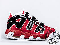 Чоловічі кросівки Nike Air More Uptempo Red/Black 415082-600, фото 5