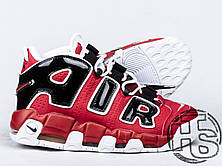 Чоловічі кросівки Nike Air More Uptempo Red/Black 415082-600, фото 3