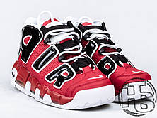 Чоловічі кросівки Nike Air More Uptempo Red/Black 415082-600, фото 4