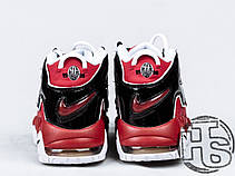 Чоловічі кросівки Nike Air More Uptempo Red/Black 415082-600, фото 6