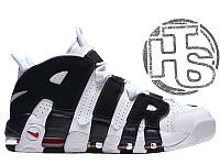 Чоловічі кросівки Nike Air More Uptempo White/Black/Varsity Red 414962-105