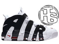 Мужские кроссовки Nike Air More Uptempo White/Black/Varsity Red 414962-105