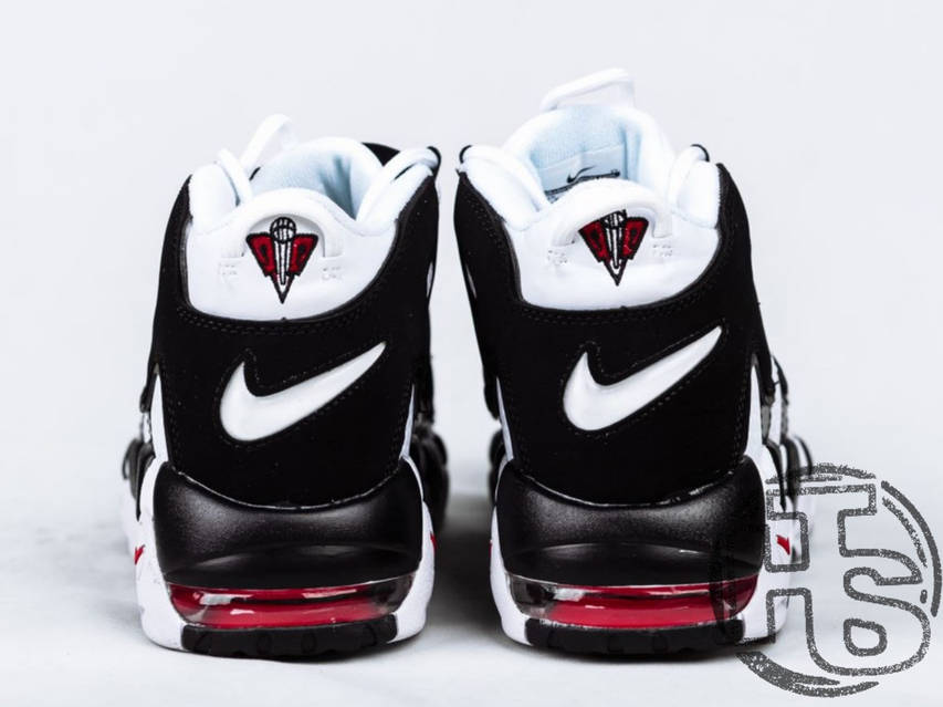 Мужские кроссовки Nike Air More Uptempo White/Black/Varsity Red