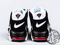 Чоловічі кросівки Nike Air More Uptempo White/Black/Varsity Red 414962-105, фото 5