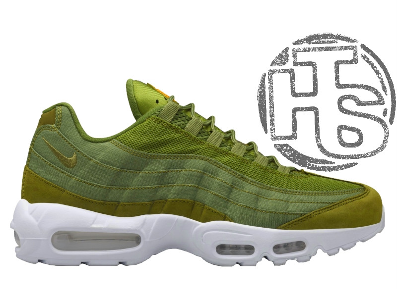Чоловічі кросівки Nike Air Max 95 x Stussy Dark Olive/Green 834668-337