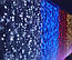 Світлодіодна гірлянда Штора 3х3 м. 480 LED "Дощ", синій, білий жовтий, мульти, фото 7