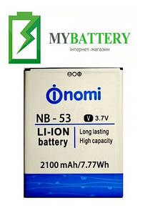 Оригінальний акумулятор АКБ батарея Nomi NB-53 для Nomi i502 2100 mAh 3.7V