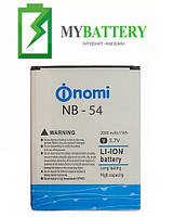 Оригинальный аккумулятор АКБ батарея Nomi NB-54 для Nomi i504 2000mAh 3.7V