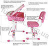 Парта регульована FunDesk Capri Pink, фото 8