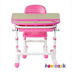 Дитяча парта зі стільчиком FunDesk Sorriso Pink
