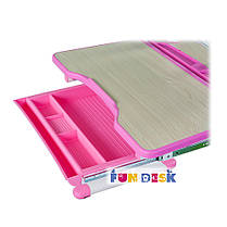 Дитяча парта зі стільчиком FunDesk Sorriso Pink, фото 3