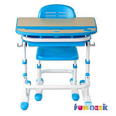 Парта для школяра для дому FunDesk Sorriso Blue