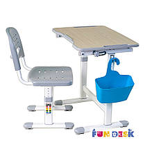парта, що росте, трансформер FunDesk Piccolino II Grey, фото 6