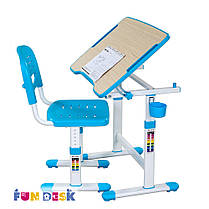 Парта для хлопчика FunDesk Piccolino II Blue, фото 2