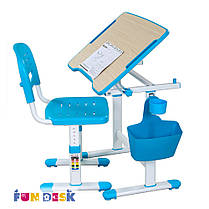 Парта для хлопчика FunDesk Piccolino II Blue, фото 2