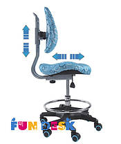 Дитяче крісло FunDesk SST6 Blue, фото 4