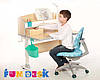 Парта, що росте, для школяра FunDesk Sentire Grey, фото 8