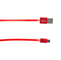 Кабель Logan USB 2.0 A - Micro USB 2.0 B, 1м (EL117), фото 3