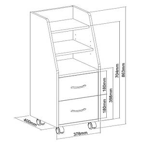 Шафа SS15 FunDesk White, фото 3
