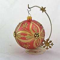 Новорічна іграшка Куля D100 Д-222/1