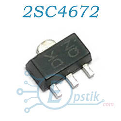 2SC4672 (DKRN) транзистор біполярний NPN 50В 2А SOT89