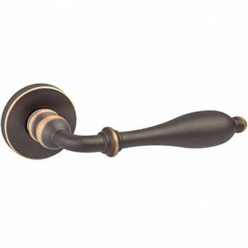 Дверна ручка DND by Martinelli LIRICA 806/12-BSS темн. бронза