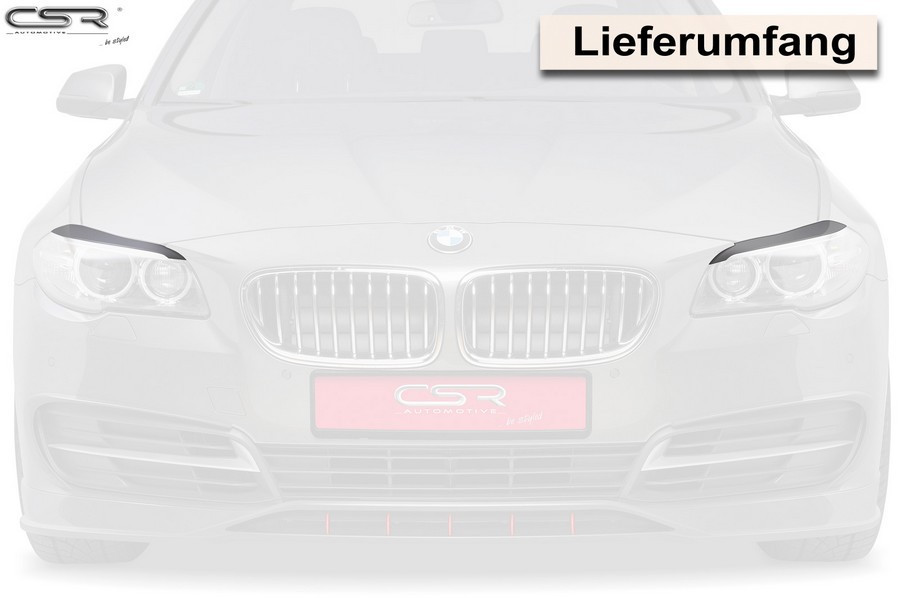 РІЛЬКИ (НАКЛАДКИ НА ФАРИ) BMW F10/F11 РЕСТАЙЛ CSR