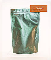 Пакет Дой Пак Лайм 100х170мм с Zip-замком металлизированный, 50 грамм кофе