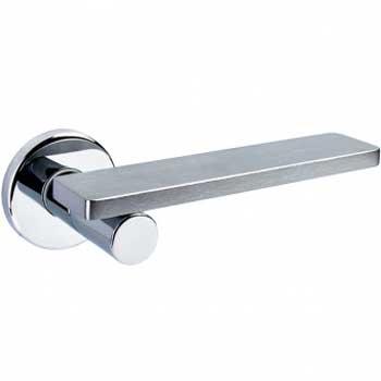 Дверна ручка DND by Martinelli MINIMA MN12-ZCCS матовий хром