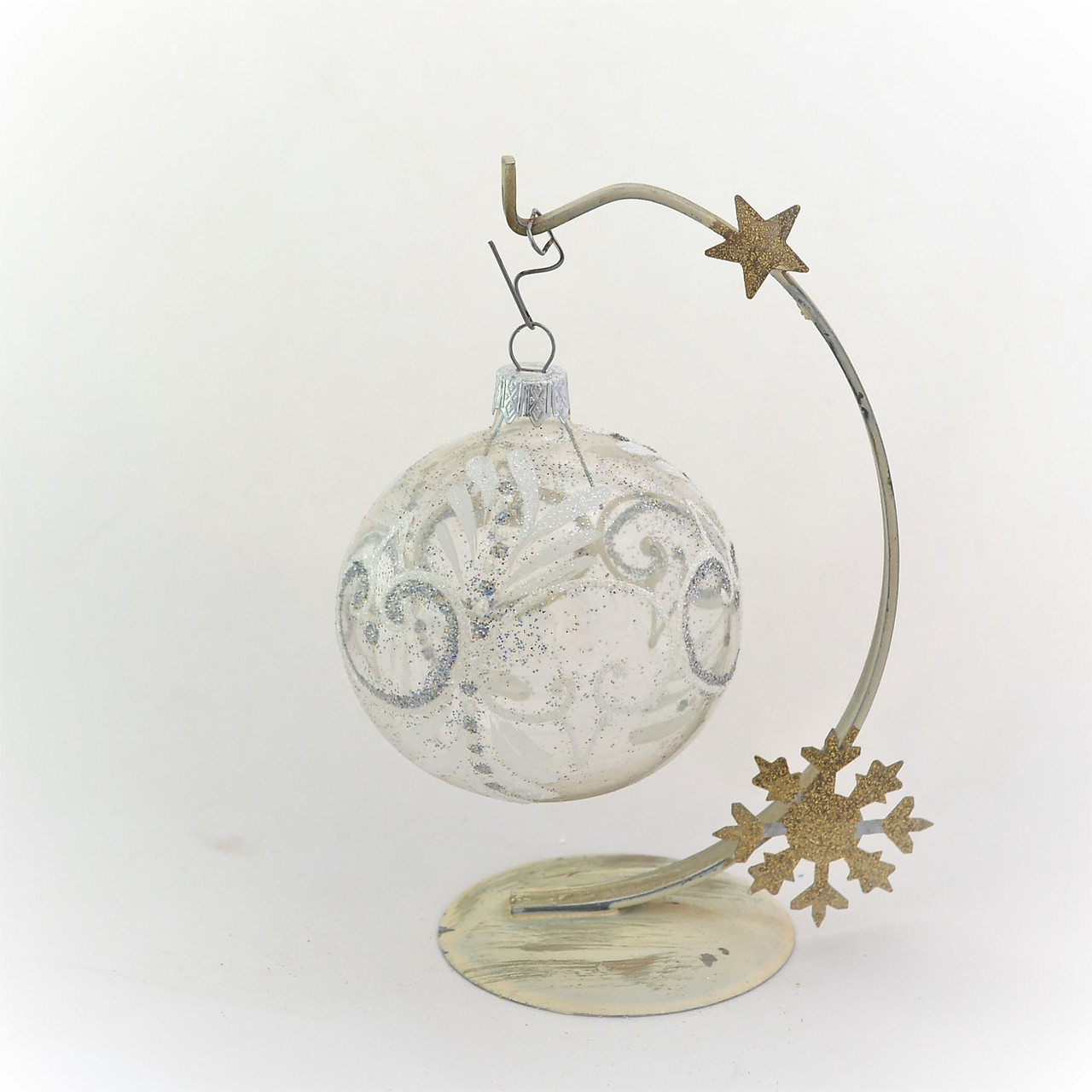 Новорічна іграшка Куля D80 Д-195