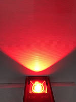 Світлодіодний лінзований прожектор SL-10Lens 10W червоний IP65 Slim Код.59141
