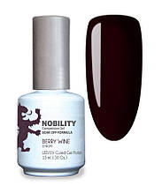 Гель-лак Lechat Nobility 09 BERRY WINE - сливовий темний, матовий, 15 мл