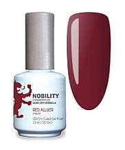 Гель-лак Lechat Nobility 03 RED ALLUER - червоний темний, матовий, 15 мл