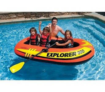 Intex надувний човен Explorer 300 Set 58332 (211х117 см.)