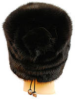 Норкова шапка "Стелла" (чорна), фото 2