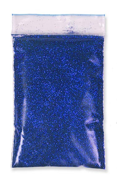 Глітер синій пакет 10 г (0,2 мм)