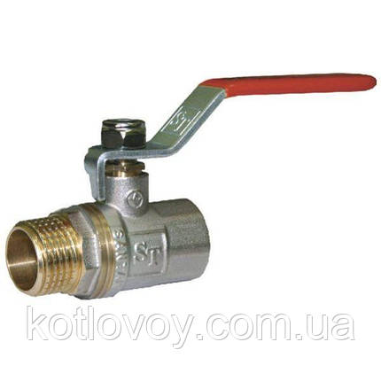 Кран кульовий для води 3/4", В-Н (внутрішнє-зовнішнє), фото 1