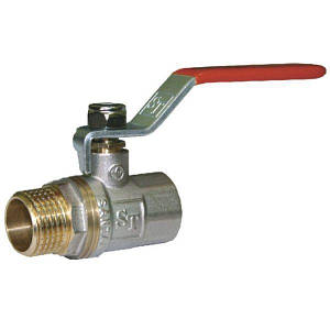 Кран кульовий для води 1/2", В-Н (внутрішнє-зовнішнє)