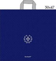 Пакет із петльовою ручкою 50х47см. 25 шт. Serikoff "Лілія преміум"