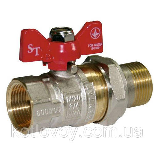 Купить Кран шаровый с накидной гайкой 3/4 , американка, цена — Prom.ua ...