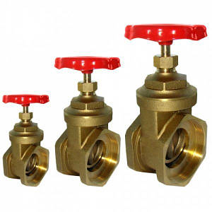 Засувка латунна