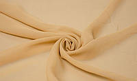 Шифон однотонный Бежевый