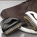 Велика щітка для чищення одягу та взуття із замші, фото 3