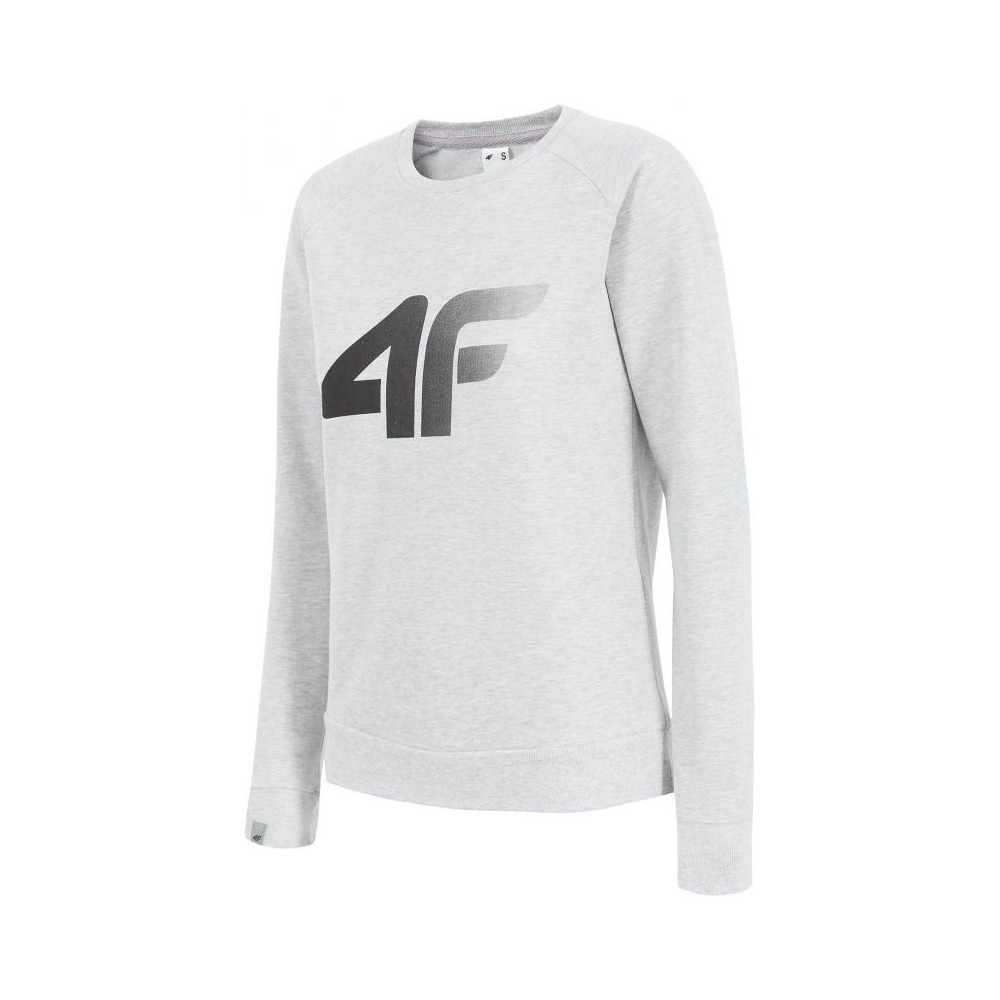 Лонгслів 4F жіночий, світлий сірий (H4Z17-BLD001-1951) — XS, фото 1
