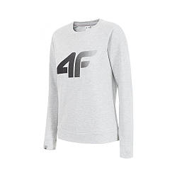 Лонгслів 4F жіночий, світлий сірий (H4Z17-BLD001-1951) — XS