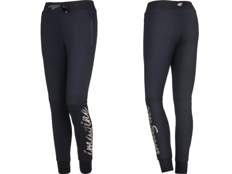 Штани вистелені 4F чорний (H4Z17-SPD005-60) - S, фото 1