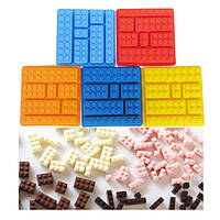Силиконовая форма для конфет и льда Конструктор Лего мини