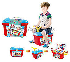Набор Игровой набор доктора 2088A (8шт) с набором инструментов, в чемоданчике на колесах 37*25*28см