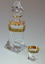 Набір для горілки Bohemia Quadro Versace 6+1