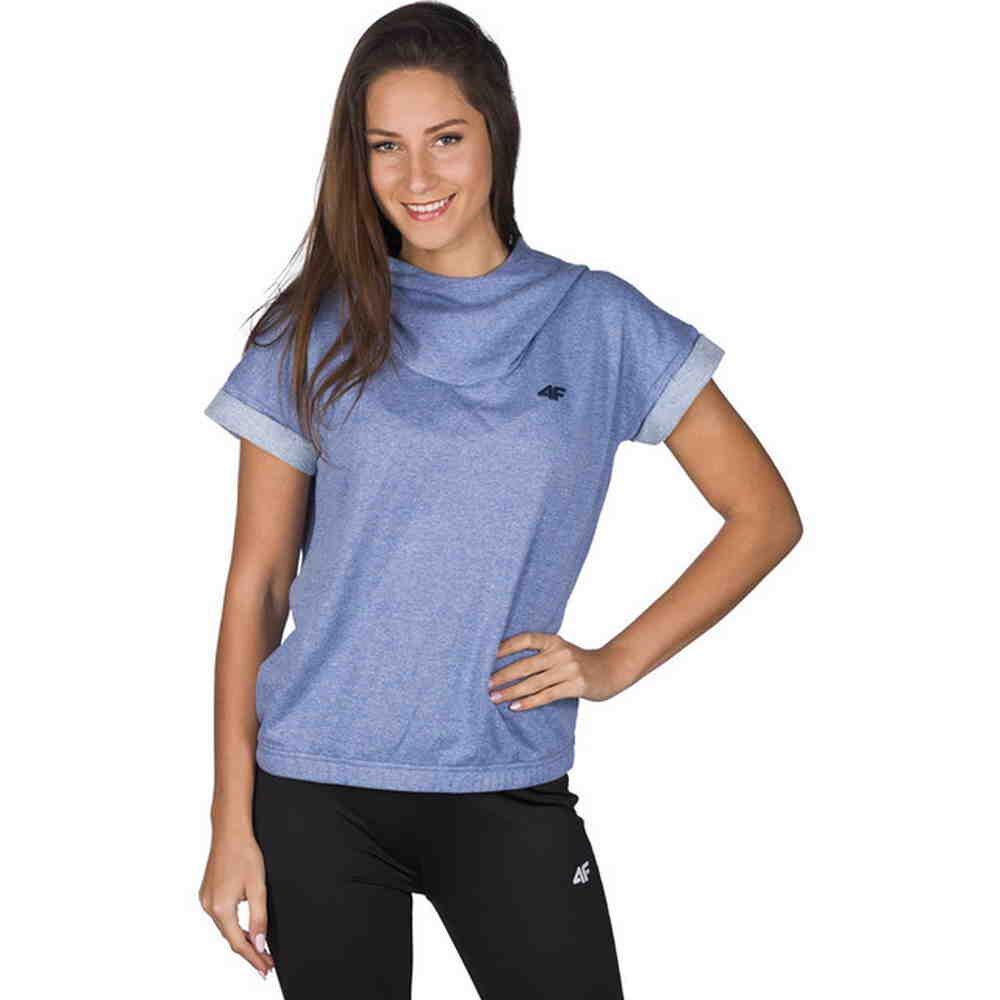 Футболка з капюшоном 4F синя (H4L17-BLD001-1936) — XS, фото 1